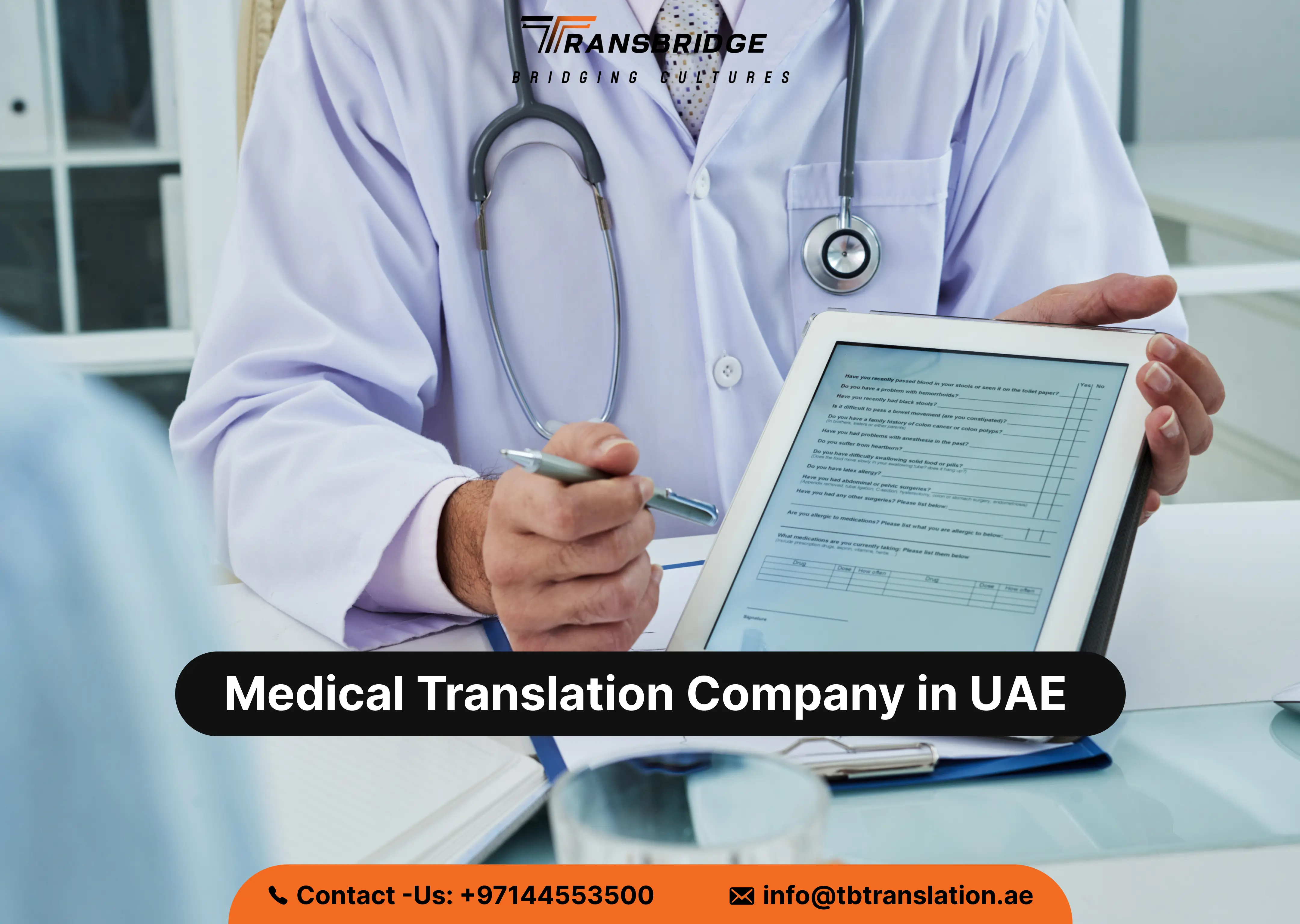 Medical Translation Company in the UAE | TransBridge